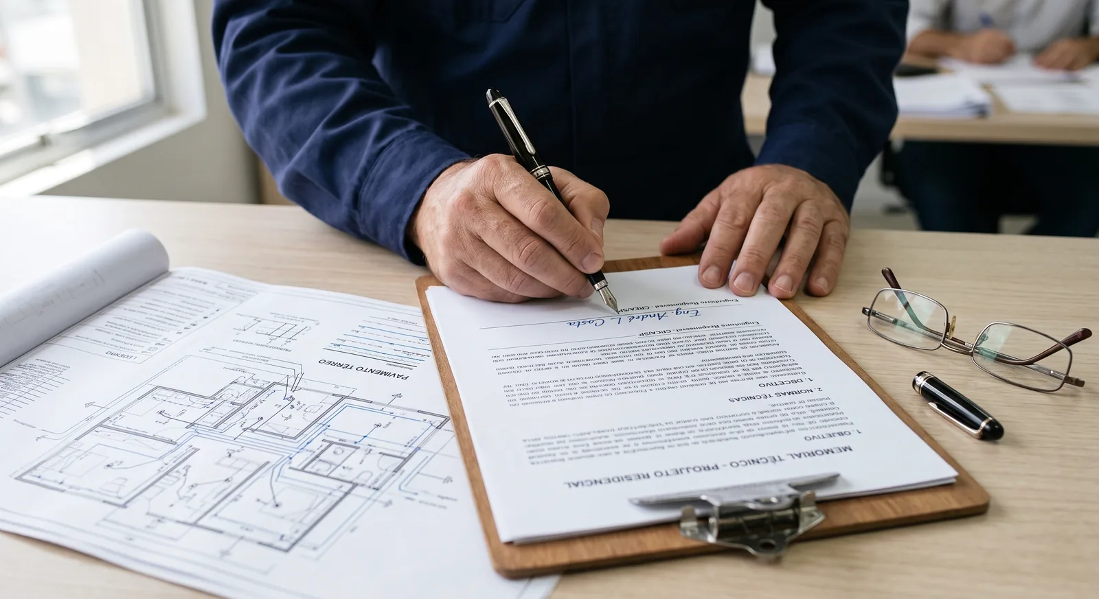 Desenvolvimento e conferência de um projeto de engenharia elétrica